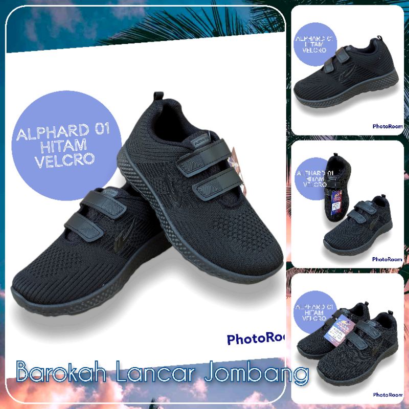 SEPATU SEKOLAH HITAM NEW ERA ALPHARD/ AUDI / BRENDA (30-33) 100% ORIGINAL BY NEW ERA