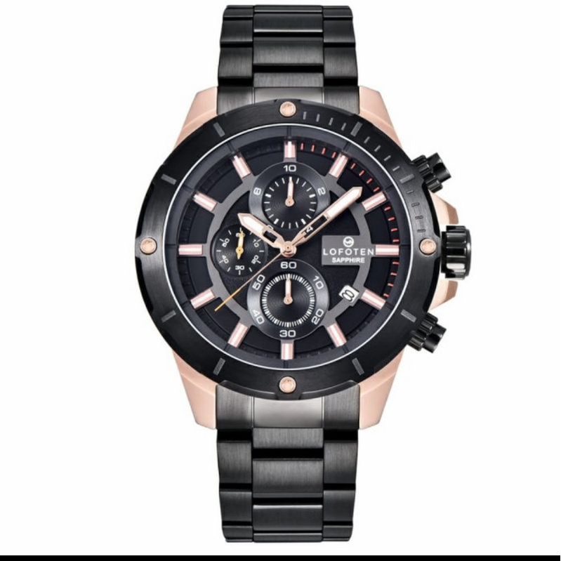 Lofoten 6509 Jam Tangan Pria Analog Original-Saphire Glass