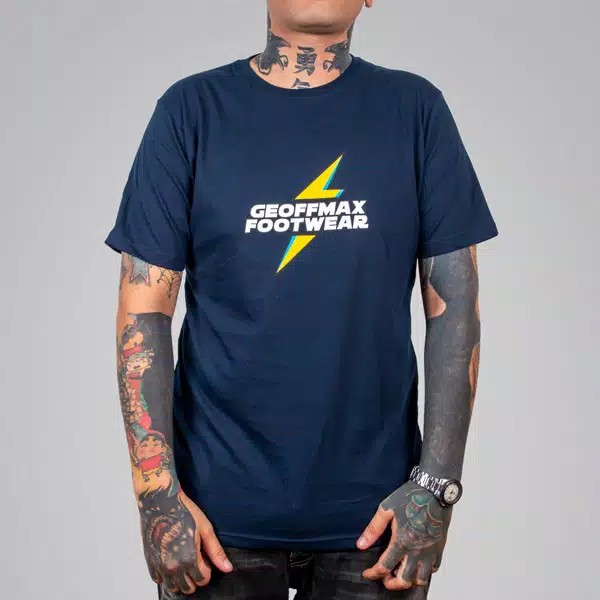 Kaos Geoff Max - Defiance Navy | T-shirt Pria | Kaos Pria