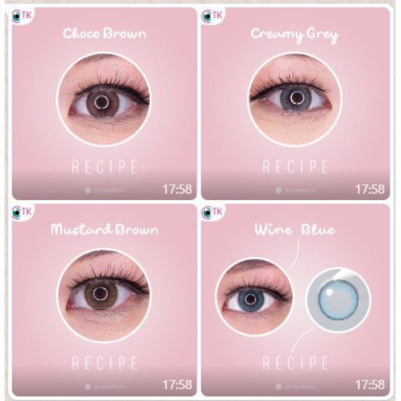 

❤️YENI_KOSMETIK❤️Softlens Recipe | Soflens Recipe By Ctk Big Eyes Dia 14.5mm