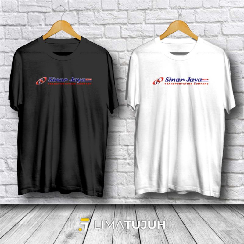 Kaos Baju PO Bus Sinar Jaya Group Kaos Bus Mania Pria Wanita Premium