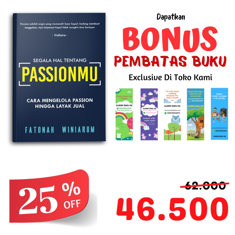 Buku Psikologi Motivasi Segala Hal Tentang Passionmu Pengembangan Diri Inspirasi Self Improvement-5