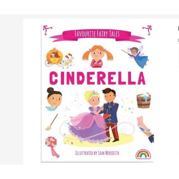 Boardbook- Cinderella Favorite Fairy Tales