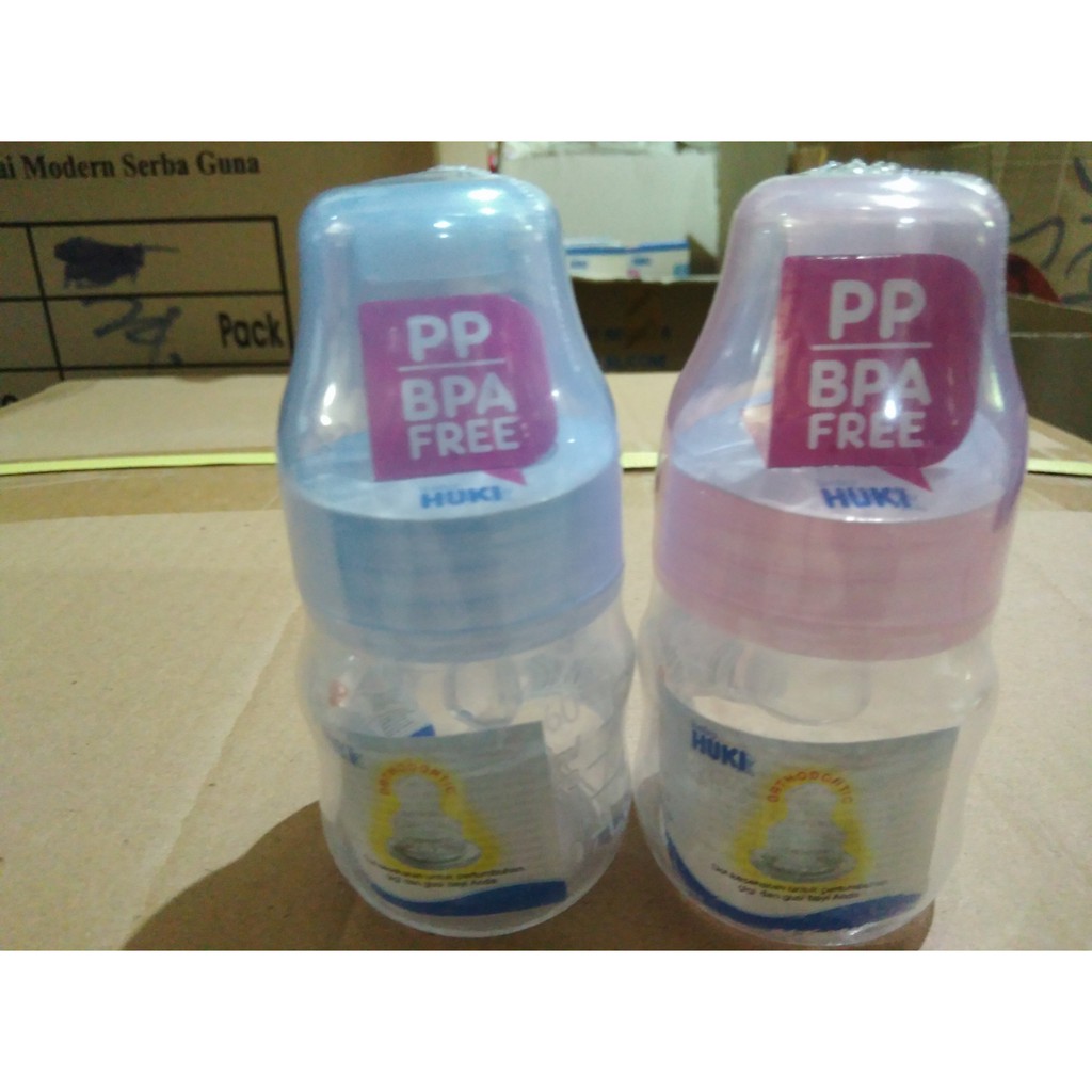 Huki Botol Susu 60 ml PP BPA Free CI  0342