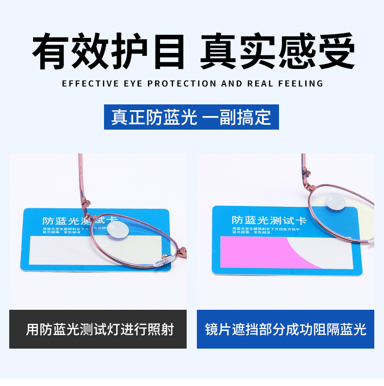 Kacamata Presbyopic Lipat Multifungsi Anti Blue Light Dengan Case