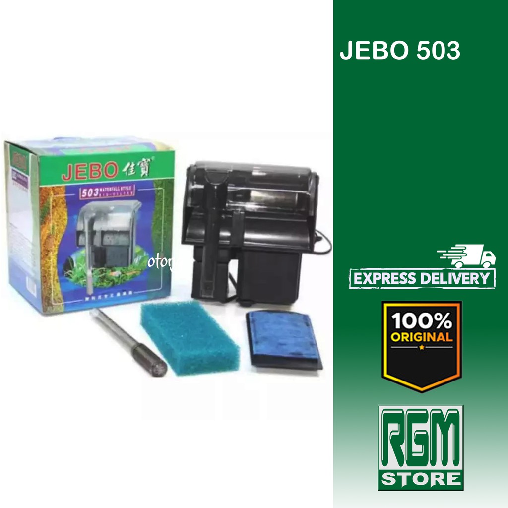 JEBO 503 jebo503 hanging hang on filter gantung aquarium aquascape