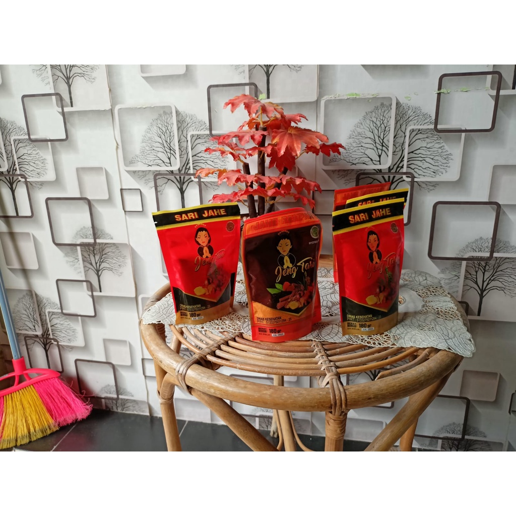 

Jahe Merah Bubuk Murni Gula Aren Instan - Jeng Tari