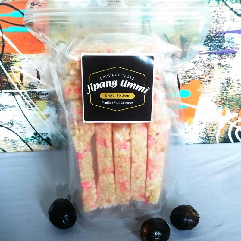 

Snack Enak Jipang Beras Pala Khas Bogor 250gr