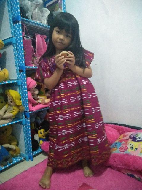 Dress Batik Tenun Anak