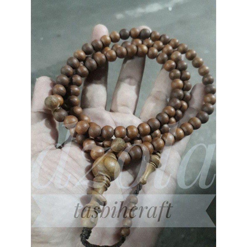 tasbih 99 kayu jati purba cirebon