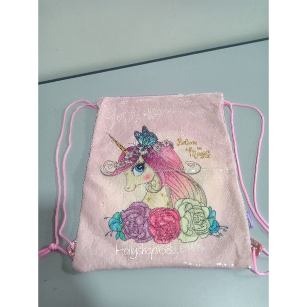 Tas serut sequin / tas serut karakter