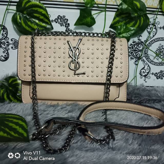 8.8 Mid Year Sale Terbaru TAS IMPORT FASHION SLEMPANG YSL 7075 tas batam