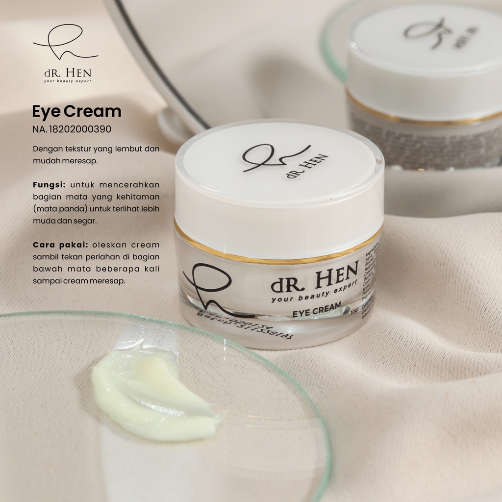 dR Hen - Eye Cream | Athena Skincare by Dr. Richard Lee Clinic Palembang Klinik Official Original