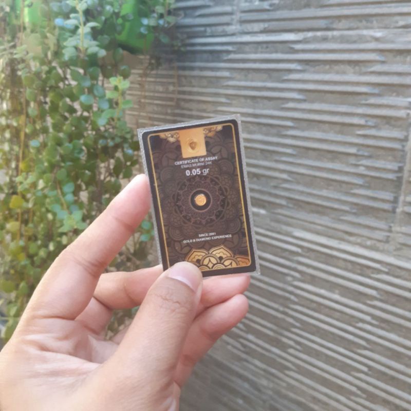 Logam mulia MiniGold 0.05gram