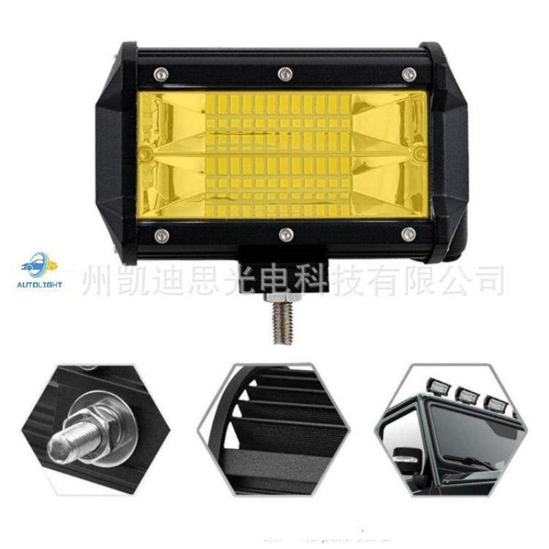 LAMPU TEMBAK SOROT LED BAR CREE CWL 24 MATA LED 72WATT LAMPU LED MOBIL&amp; MOTOR