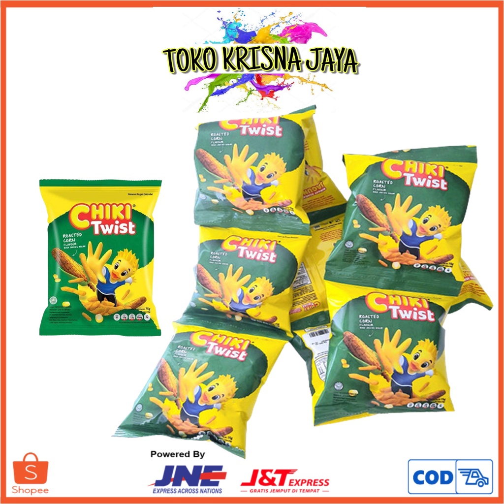 Jual Chiki Twist Snack Camilan Rasa Jagung Bakar Renceng Isi 10 X 15 Gram Shopee Indonesia 6710