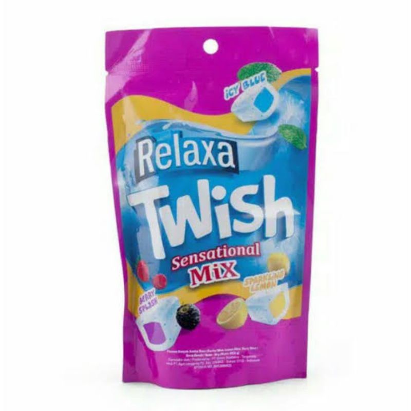 

Relaxa Twish Sensational Mix 75gr - Permen Wangi