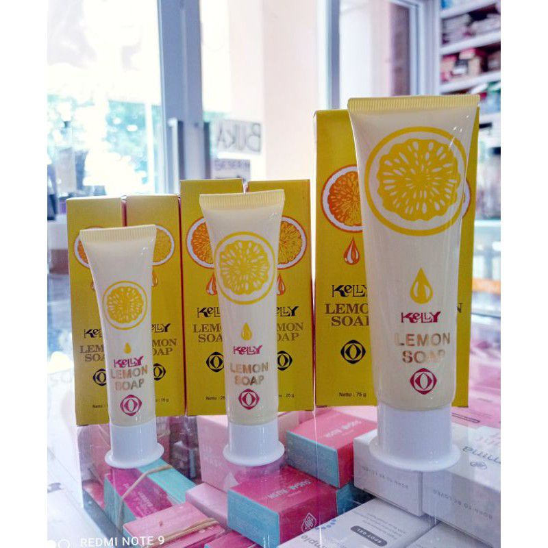 KELLY LEMON SOAP - SABUN CUCI MUKA KELLY