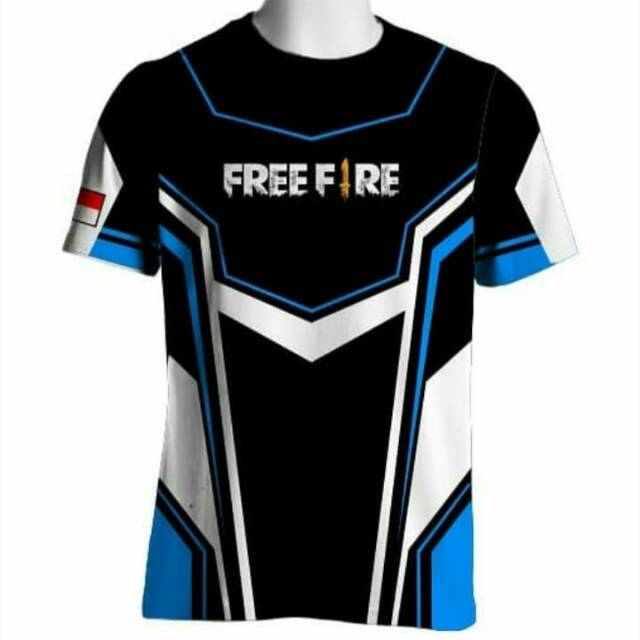 Jersey Kaos Baju Gaming Freefire Dota Free Design Free Nickname