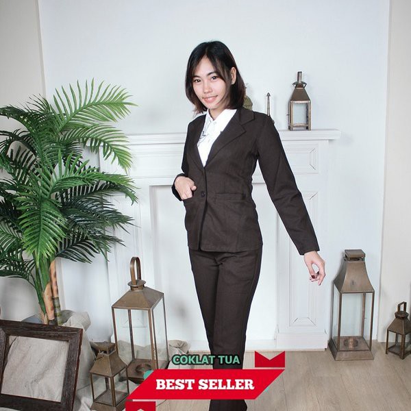 LARIS -        Blazer Formal Wanita Outerwear Atasan Murah Kerja Outer Baju Kantor Jas Blezer Kantor