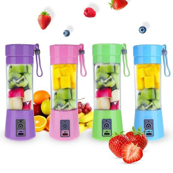 [BISA COD] ORIGINAL Juice cup blender mini portable USB blender juicer Alat pembuat jus JUICER CHARGER CAS