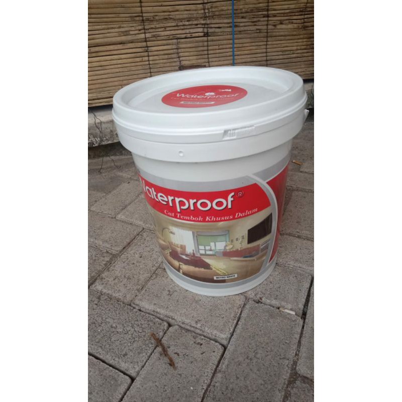 cat murah WATERPROOF CAT cat tembok WATERPROOF anti noda waterproof 18kg interior & exterior