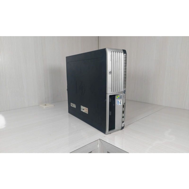 PC HP Compaq Dc7700 Sff Core 2 Duo Ram 2 GB  DDR3 HDD 160 GB Bergaransi