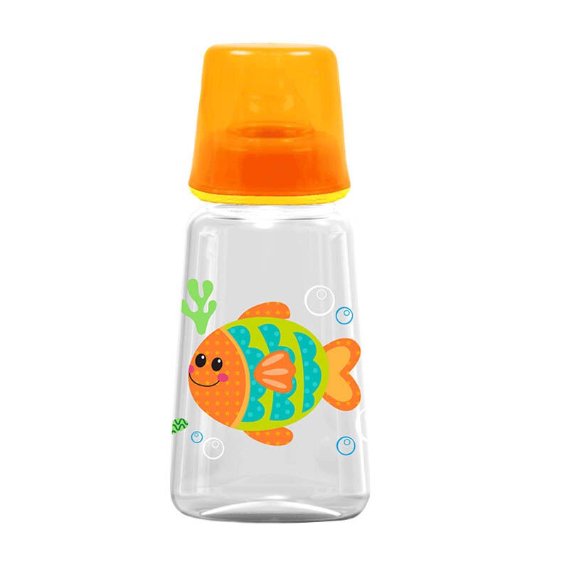 Botol Susu Bayi Baby Safe Bottle Embossed LID 125ml JS001