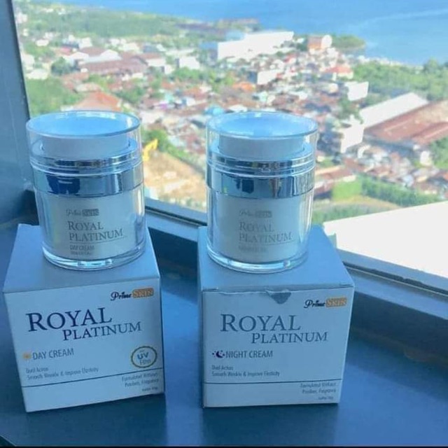 Primeskin Royal Platinum Series/creamsiangmalamhwi/produkhwiterbaru/pemutihwajah/antiaging