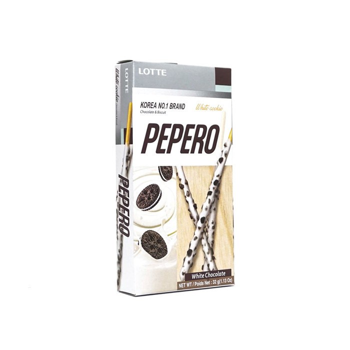 

LOTTE PEPERO WHITE COOKIE 32GR LIVE