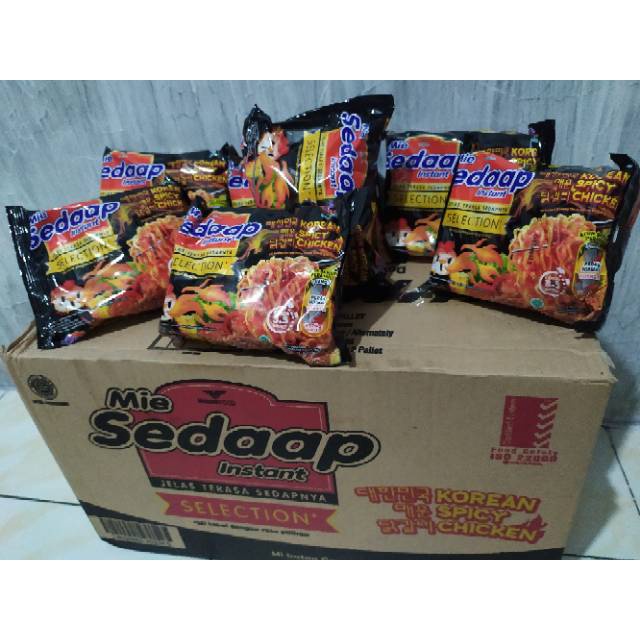 

Mie Sedaap Korean Spicy Chicken 1 dus isi 40 bungkus harga grosir