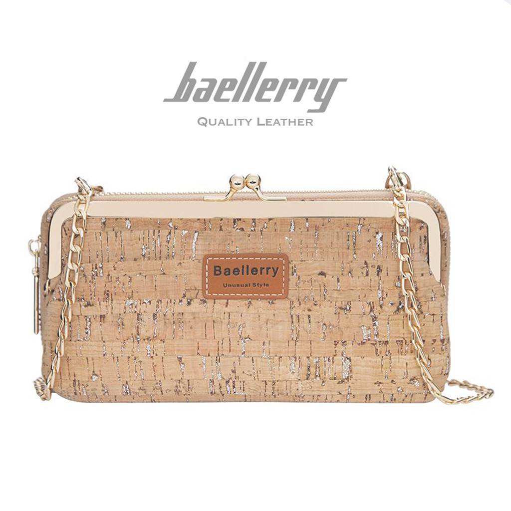 BAELLERRY N8596 Tas Selempang Wanita Bahan Kulit PU Leather Premium WATCHKITE WKOS