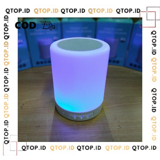 SPEAKER BLUETOOTH CL-671 LAMPU LED DISCO SMART TOUCH LAMP /LAMPU TIDUR [QTOP.ID]