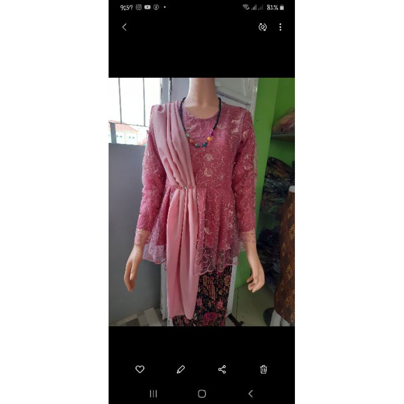 Atasan kebaya MAURA pagar ayu kebaya kondangan Shopee Atasan kebaya MAURA pagar ayu kebaya kondangan Shopee