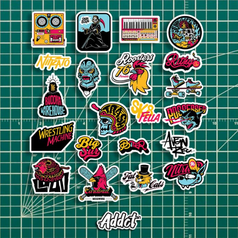 

Sticker Skate Pack | Sticker Laptop | Sticker Tumblr