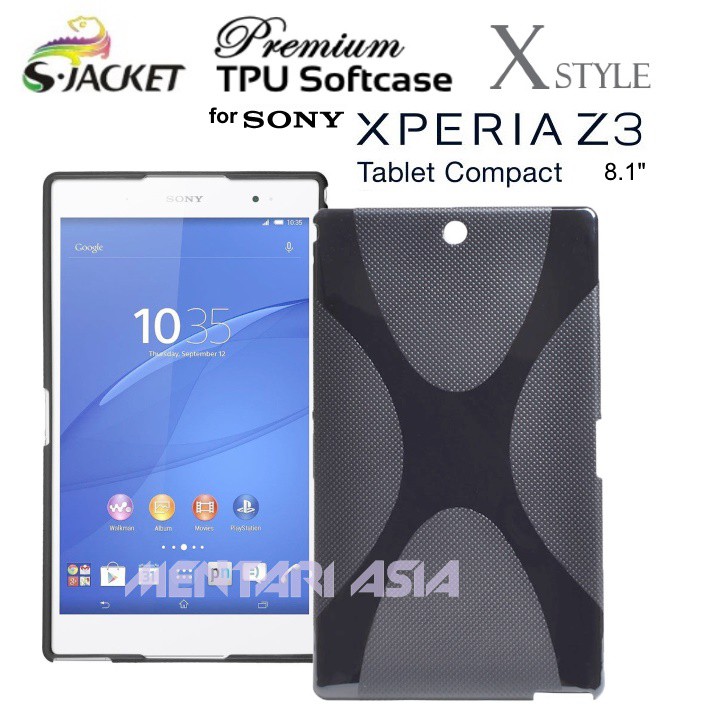 Softcase for Xperia Z3-COMPACT Tablet 8.1 :  S- JACKET X-Style PREMIUM TPU