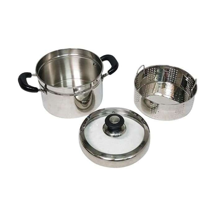 Panci Kukus Stainless 22 cm - Cookville Fancy Steamer / Kukusan