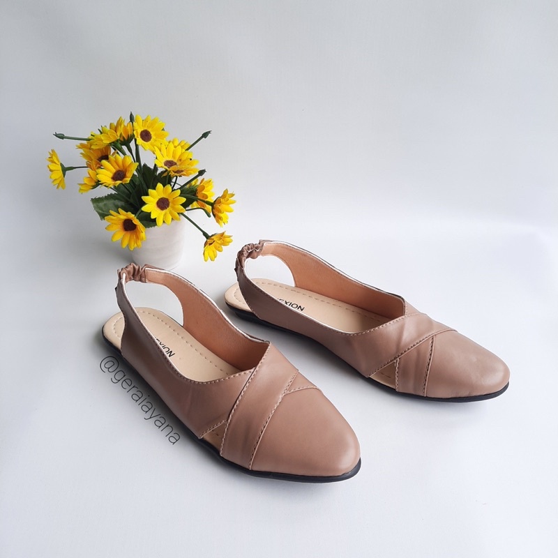 DISKON DAY! Sepatu Sandal  Wanita Connexion - Sepatu Sandal Elastis - Mules Wanita - Sanda Wanita Nevada