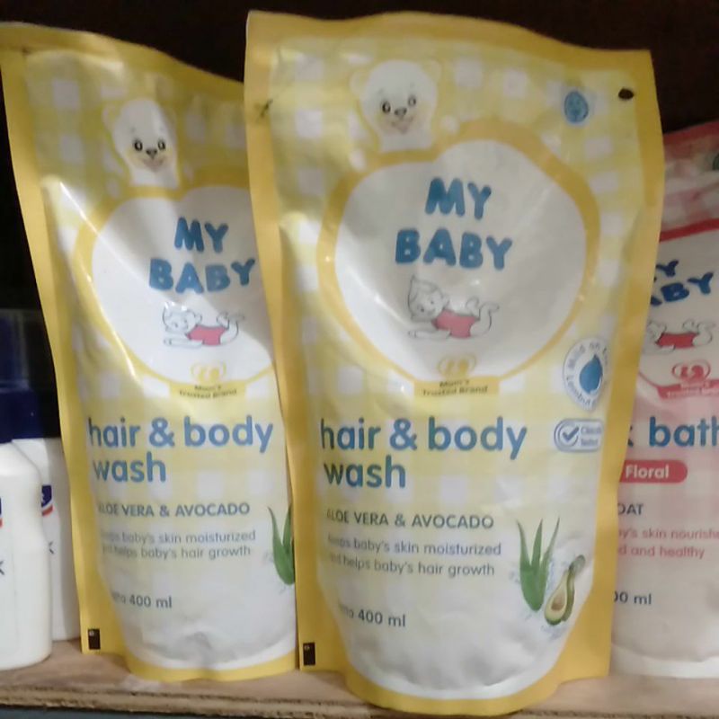 My Baby Hair And Body Wash 400ml