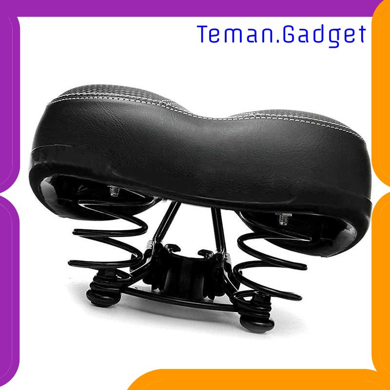 TG-IB0563 UpperX Jok Sadel Sepeda Bike Saddle Wide Seat Soft Pad Cushion UX01