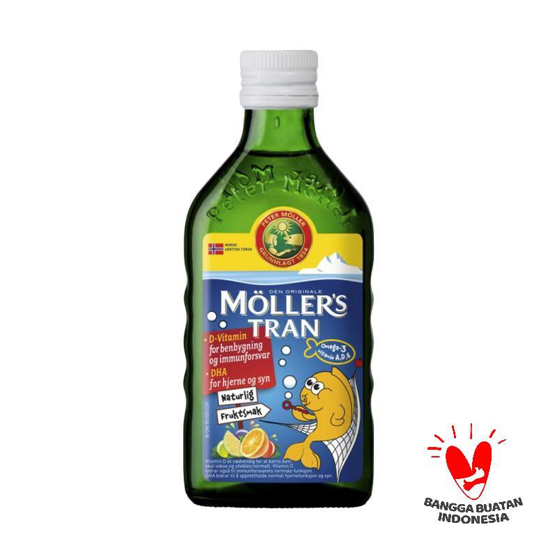 Mollers tran cod liver oil omega 3 fish oil DHA