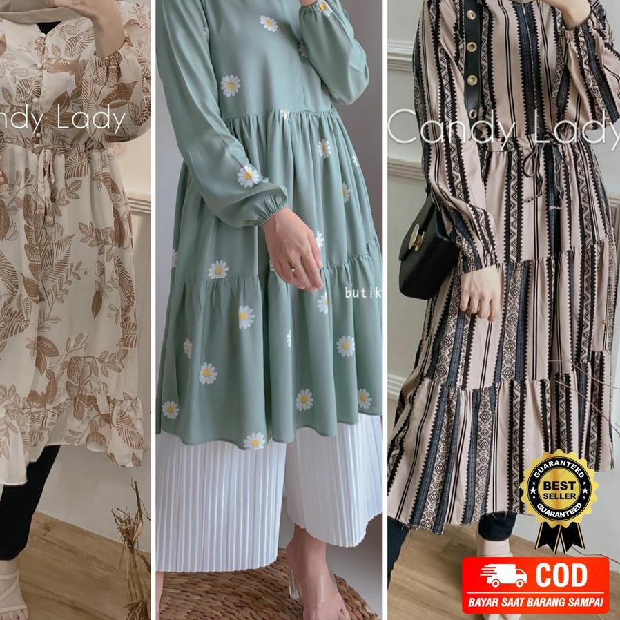 ✯ Tunik Rayon Viscose Premium Motif Terbaru ➱