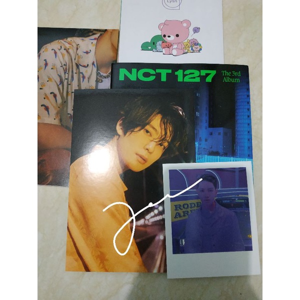 album nct sticky ver + polaroid taeyong