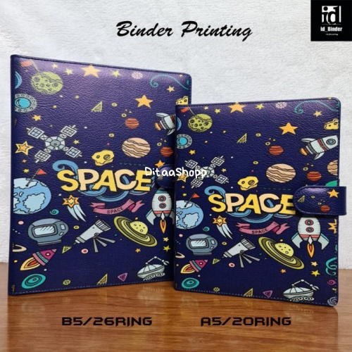 

Binder Printing Motip Space A5/Ring 20, B5/Ring 26 - A5 004