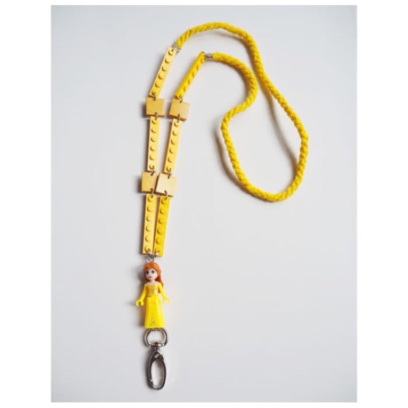 

Lanyard tali id card lego belle beauty and the beast