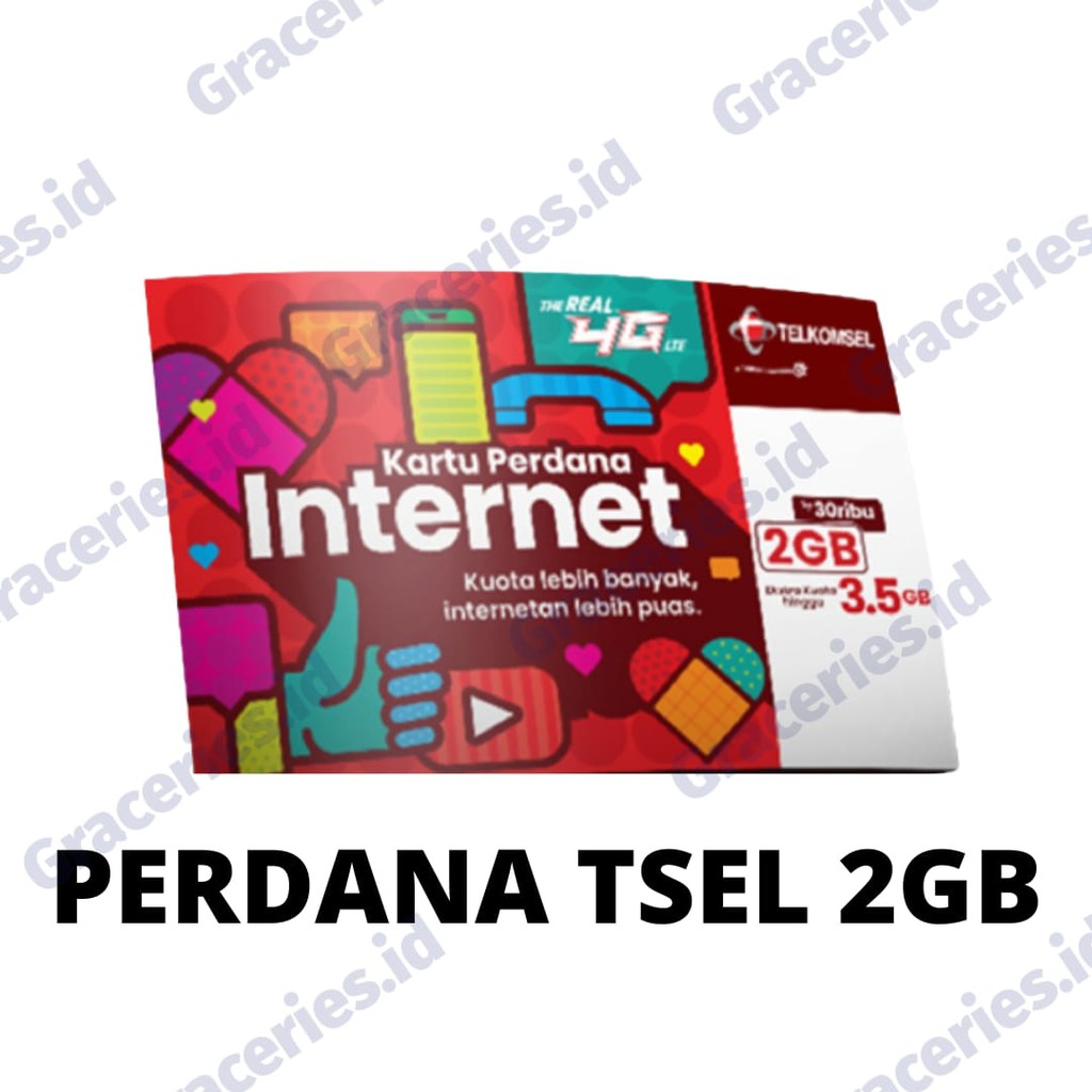 Perdana Simpati / Telkomsel / AS Kuota Internet 2GB