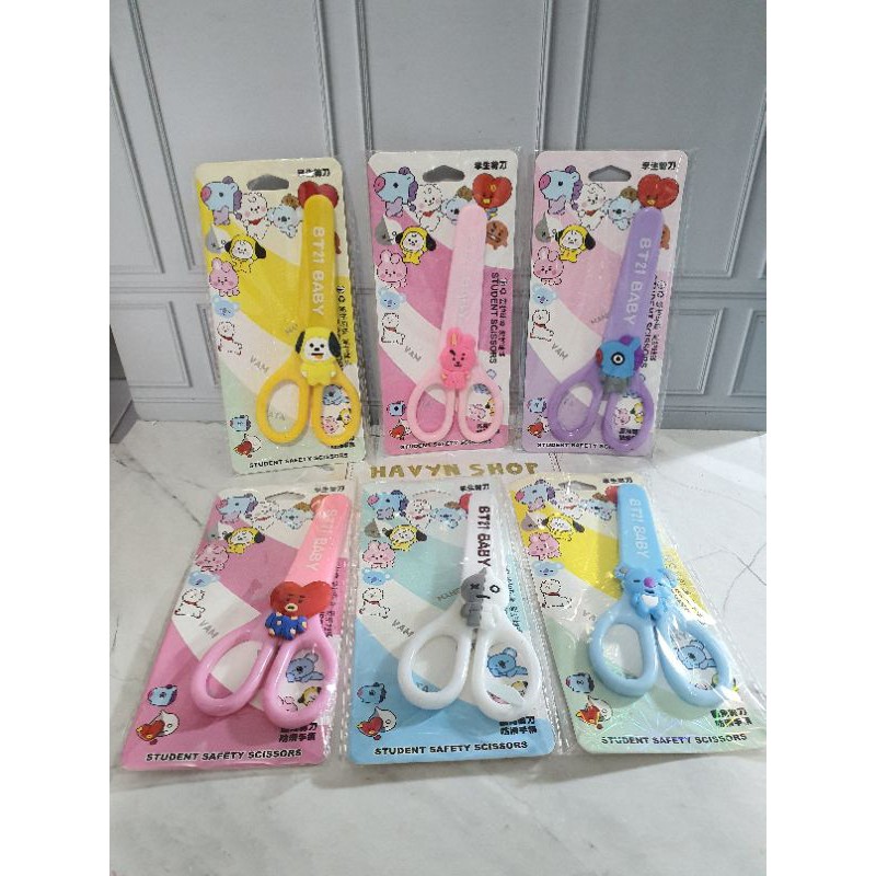 GUNTING BTS BT 21 atau UNICORN/SCISSORS/gunting fancy anak-3