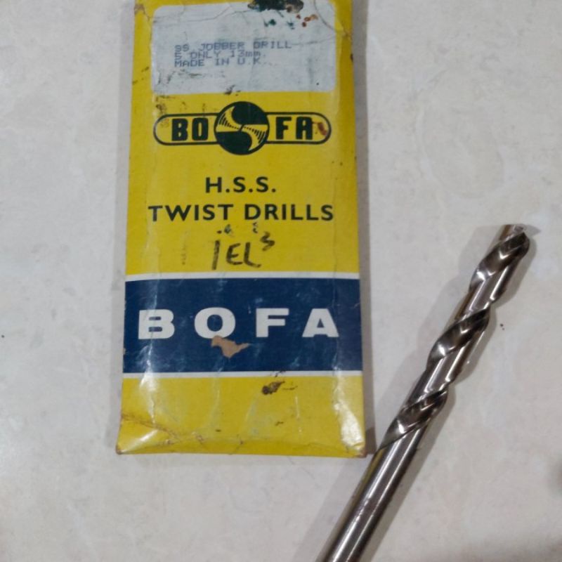 Mata Bor Besi Merk BOFA Made in UK 13 mm ORIGINAL
