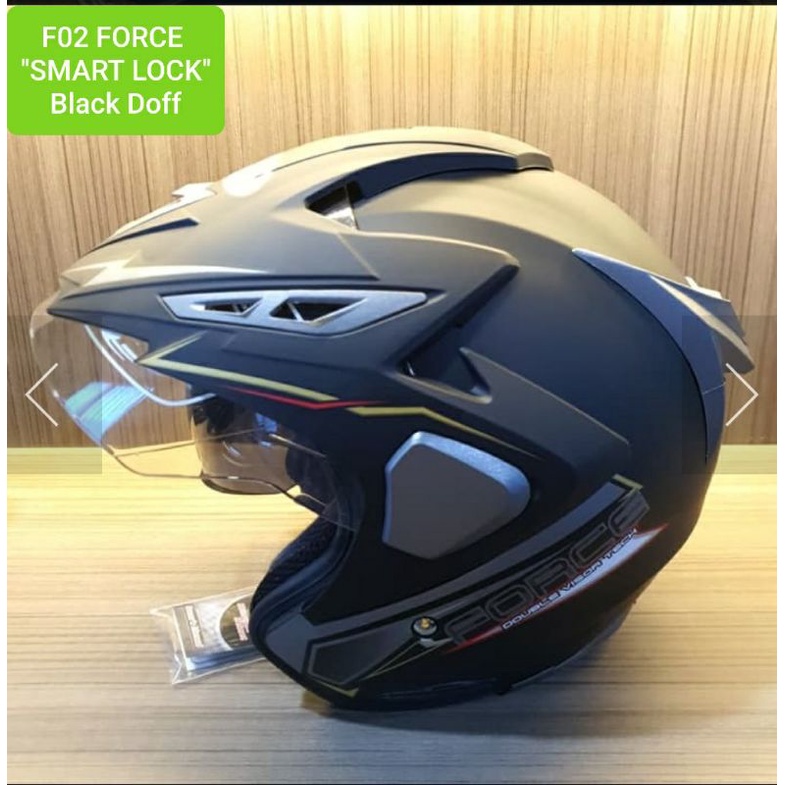 HELM Motor SNI PROMO force smart lock anti maling anti pecah garansi