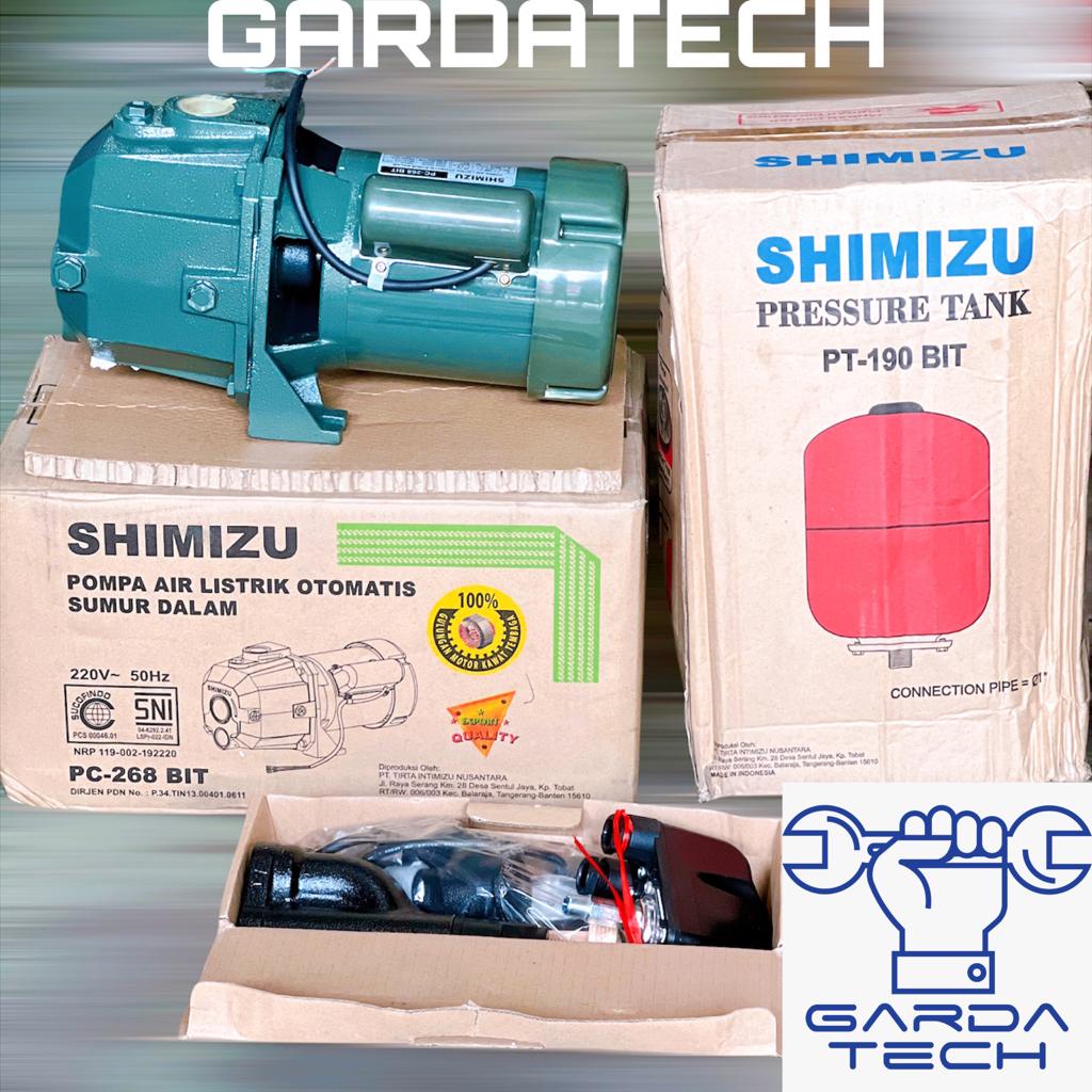 Pompa Air Jet Pump Shimizu PC 268 BIT Otomatis